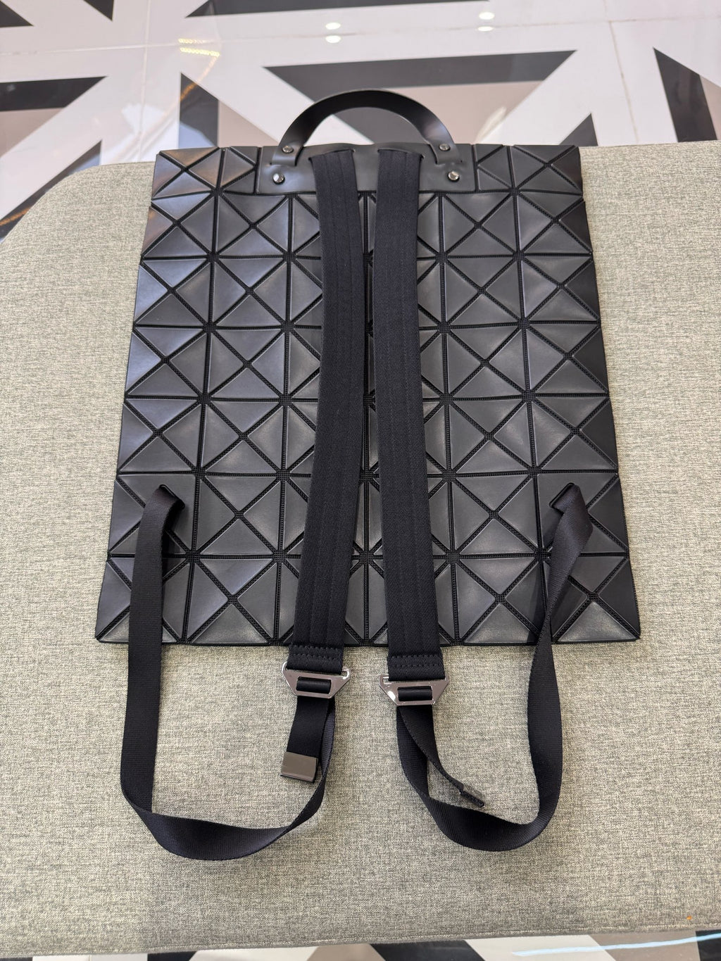 Issey Miyake Black Backpack