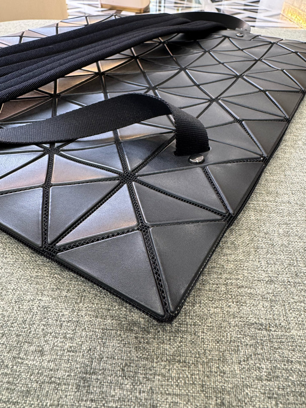Issey Miyake Black Backpack