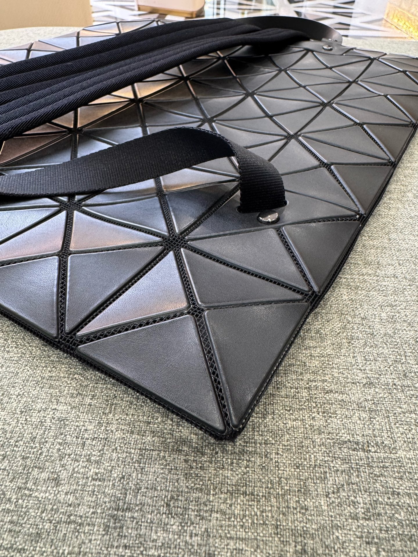 Issey Miyake Black Backpack