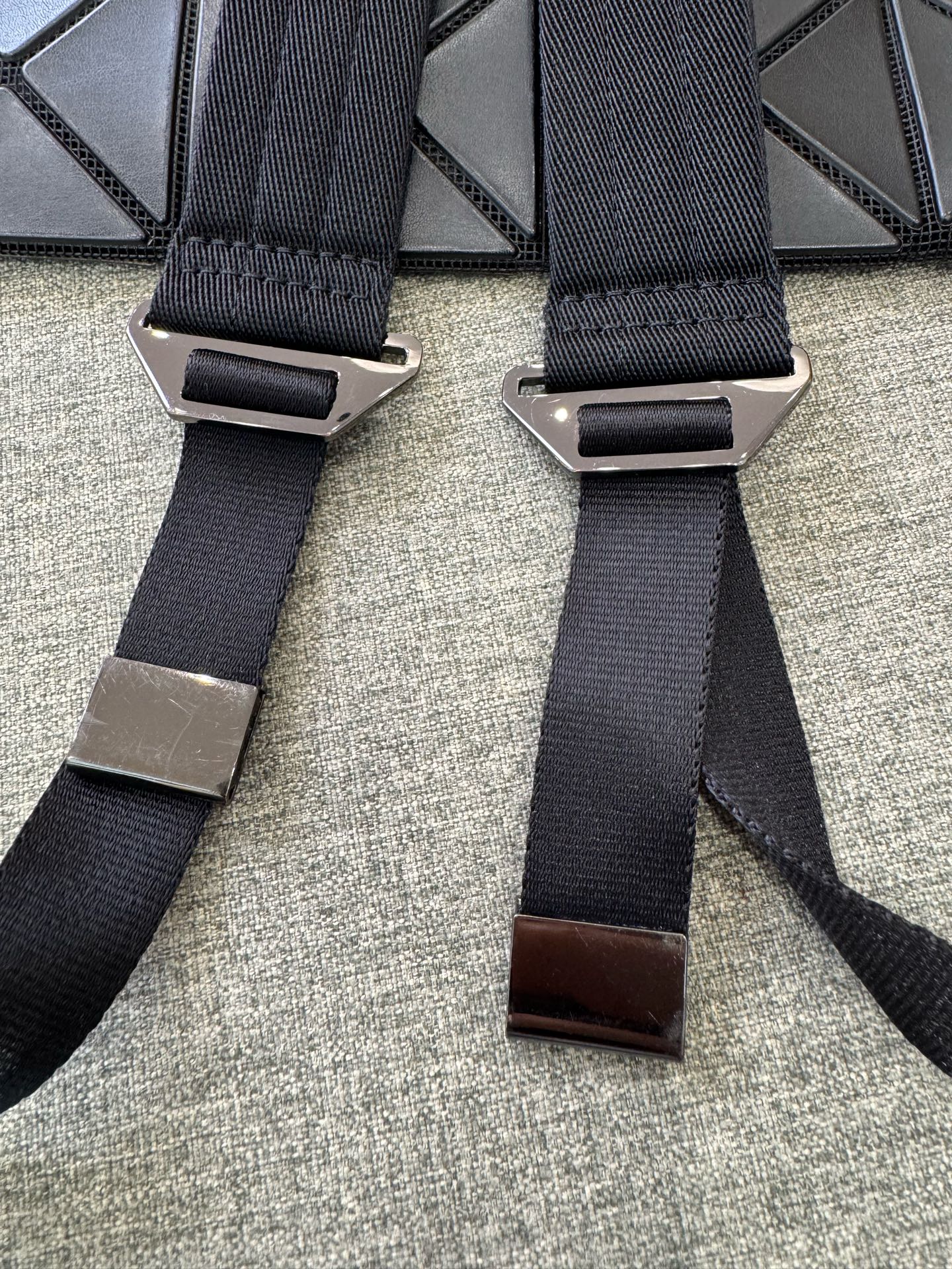 Issey Miyake Black Backpack