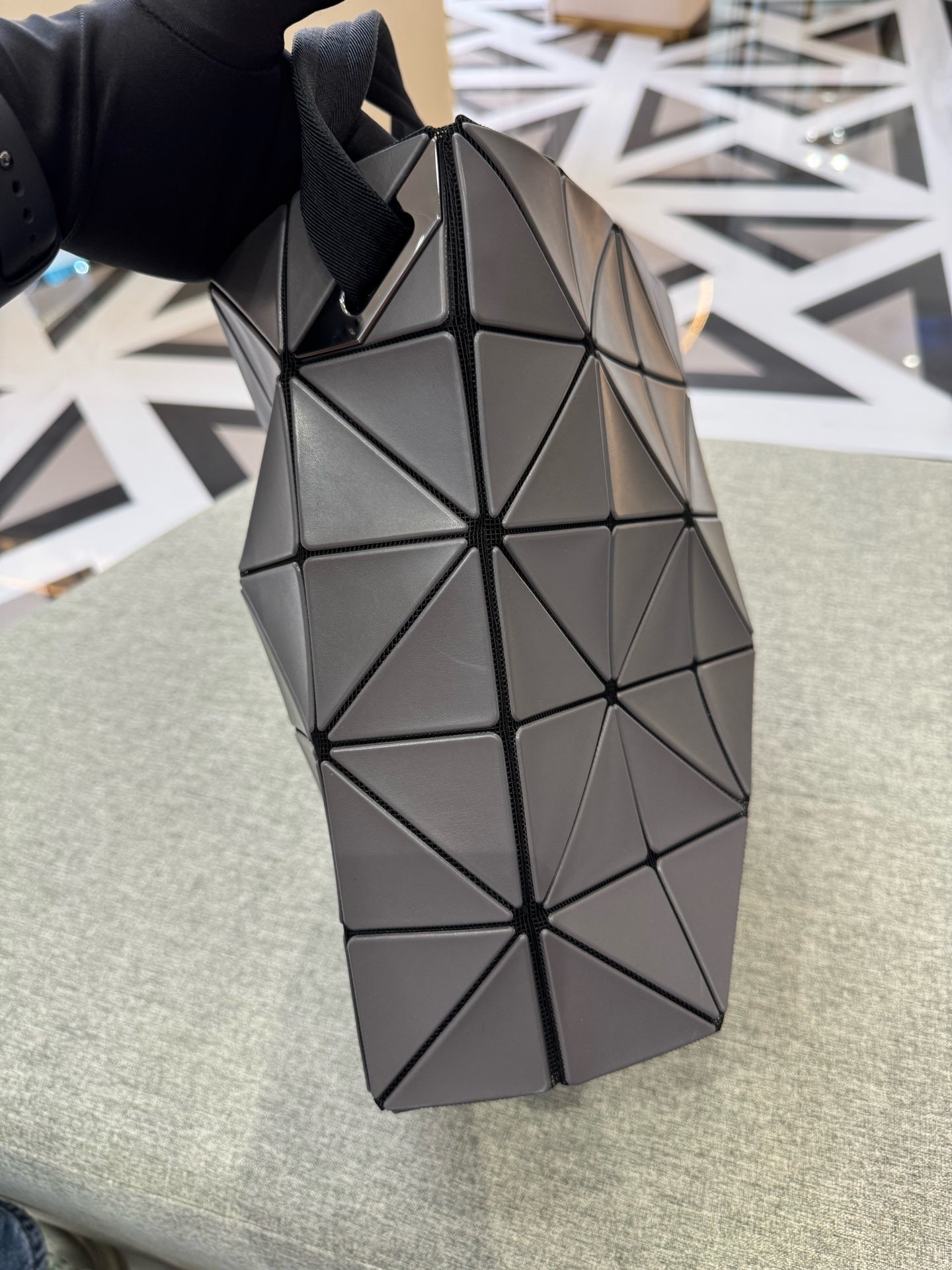 Issey Miyake Gray Crossbody