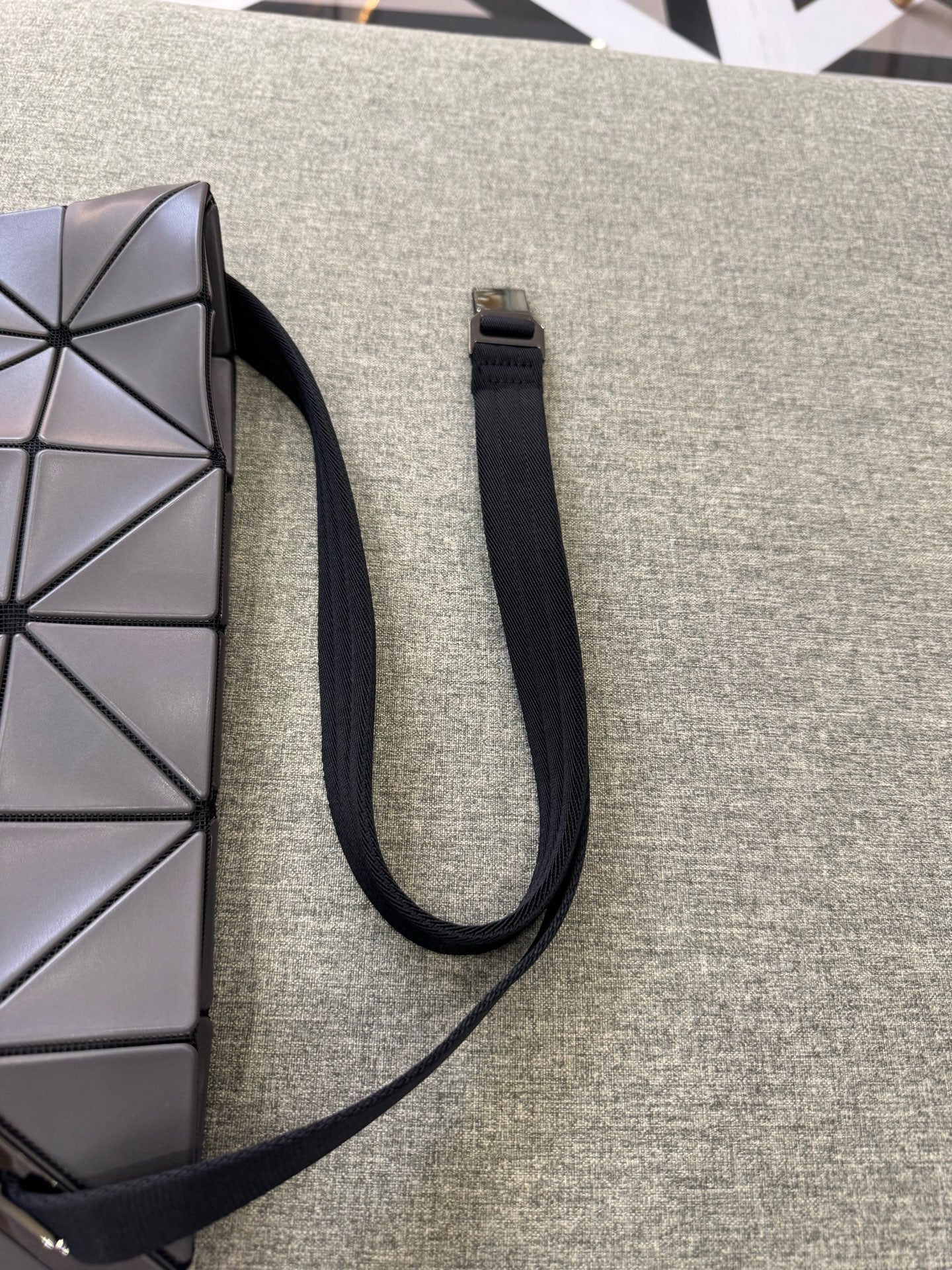 Issey Miyake Gray Crossbody