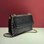 Chanel Black Messenger Bag