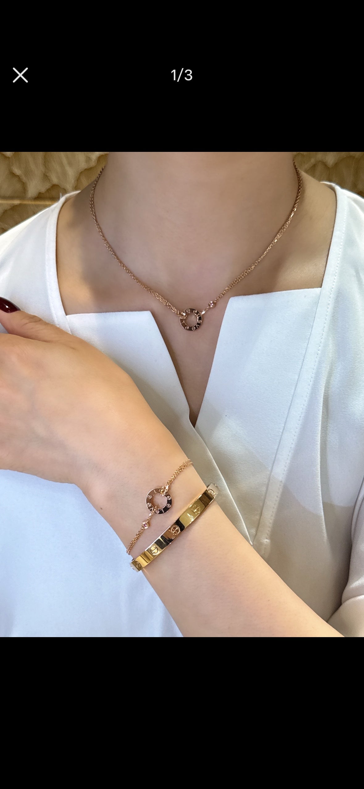 Cartier Rose gold Necklace