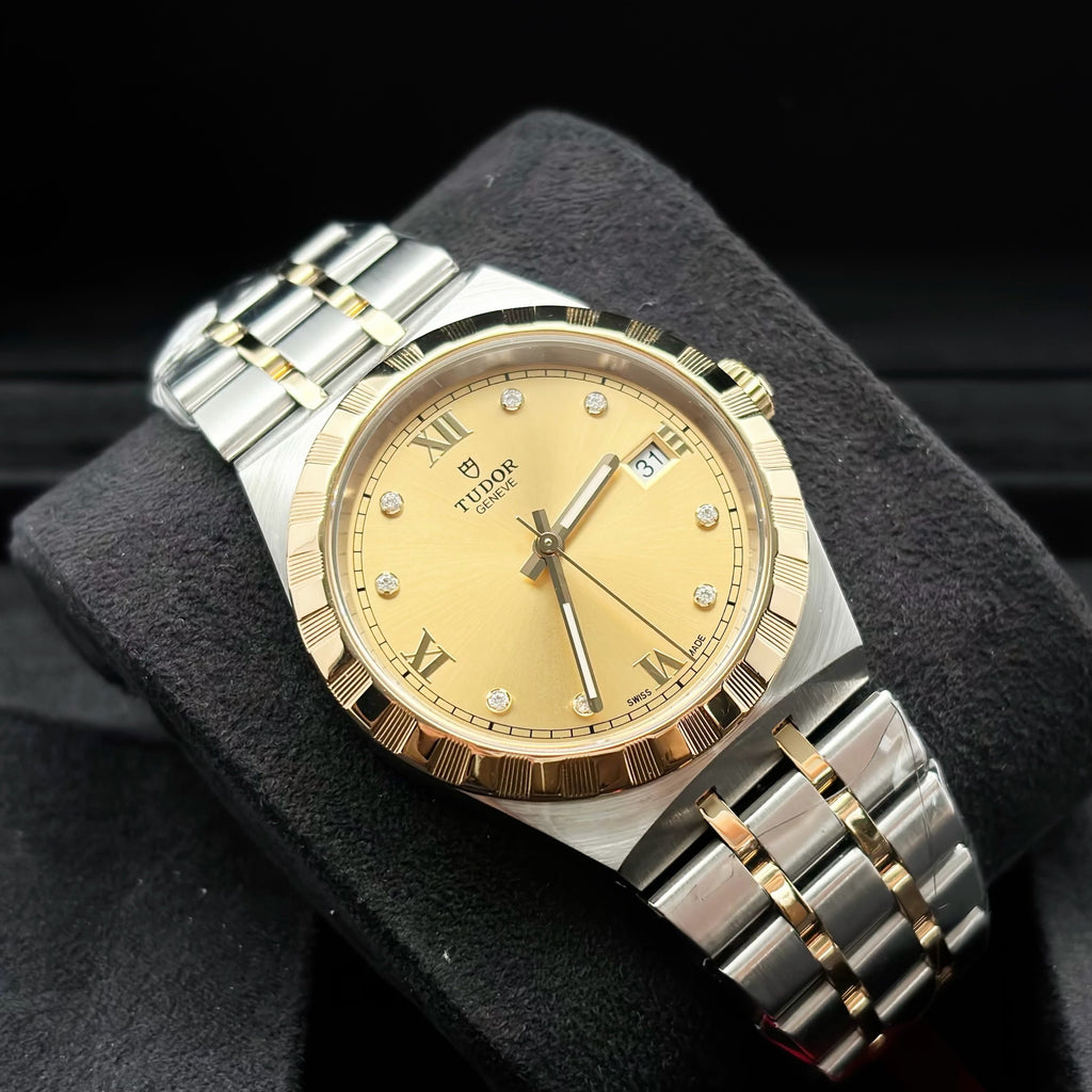 Tudor Tudor Royal Collection Gold Automatic (self-winding) watch 38 millimeters m28503-0005