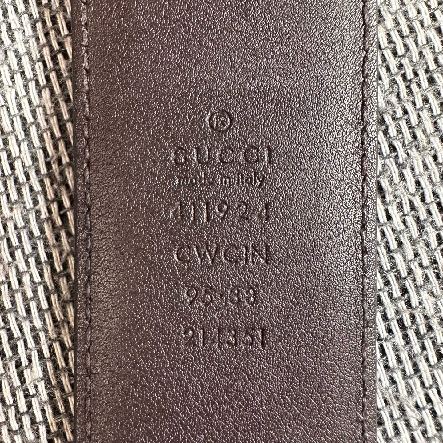 Gucci Leather Belt
