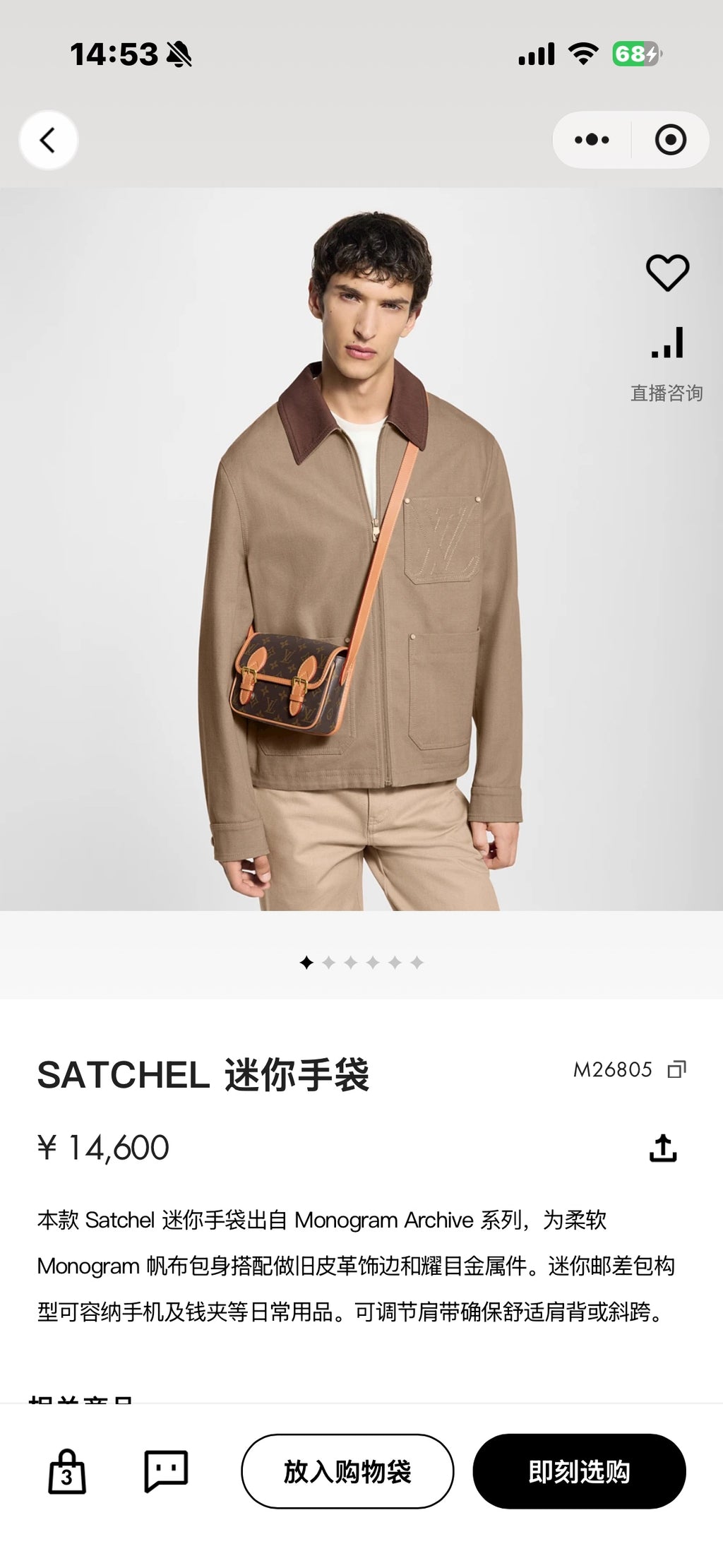 Louis Vuitton Messenger Bag