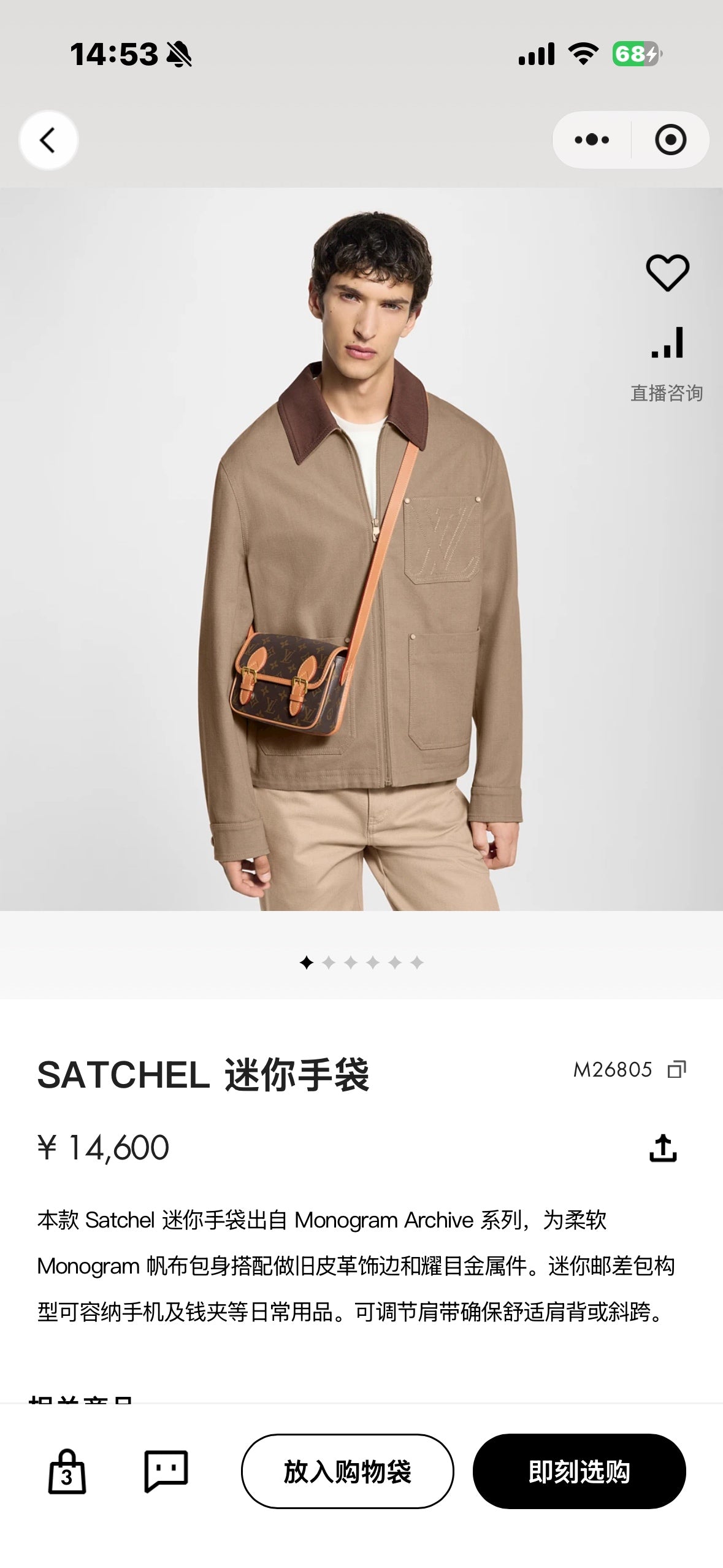 Louis Vuitton Messenger Bag