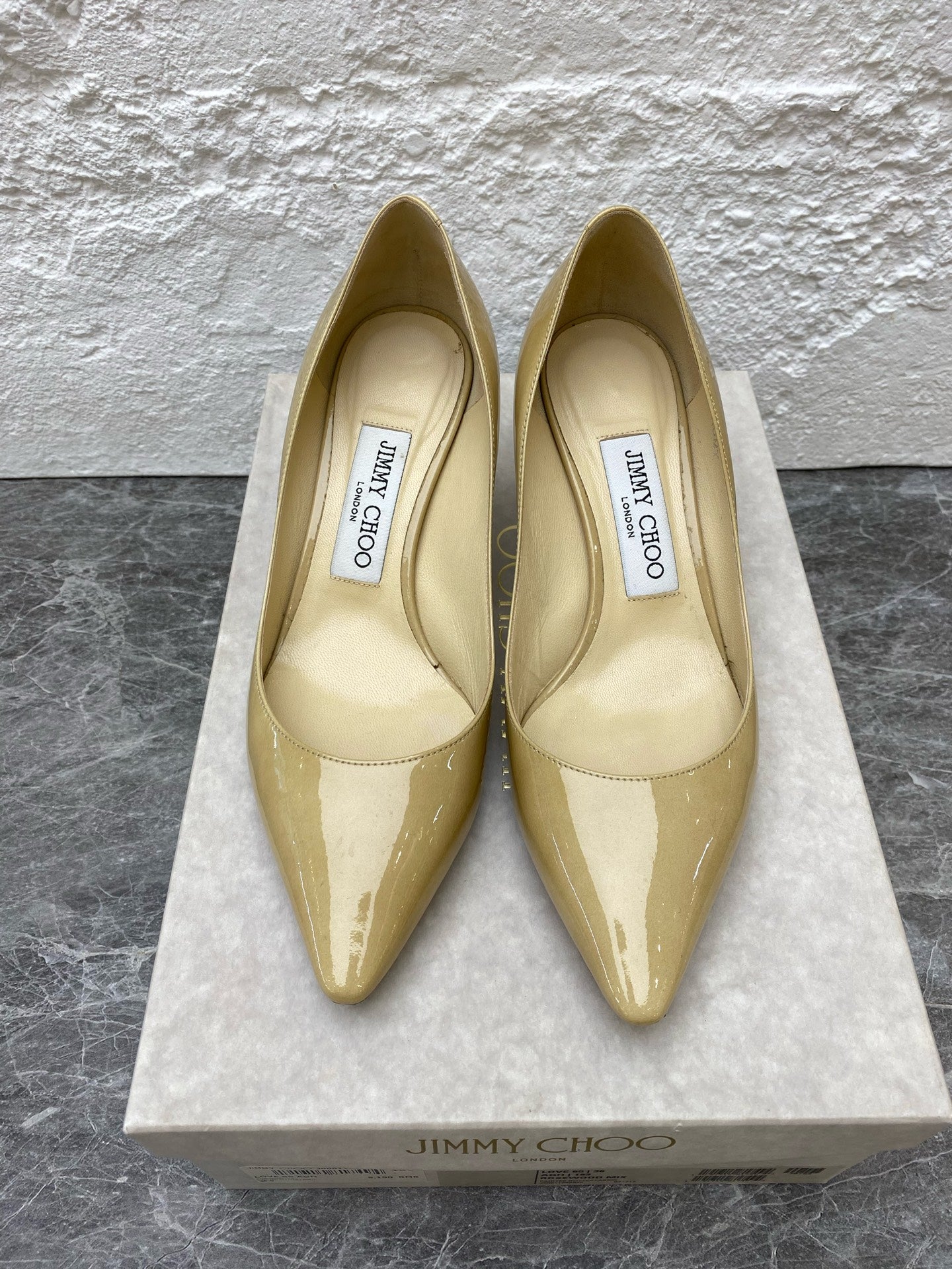 Jimmy Choo Yellow High heels