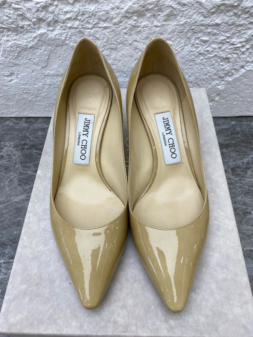 Jimmy Choo Yellow High heels
