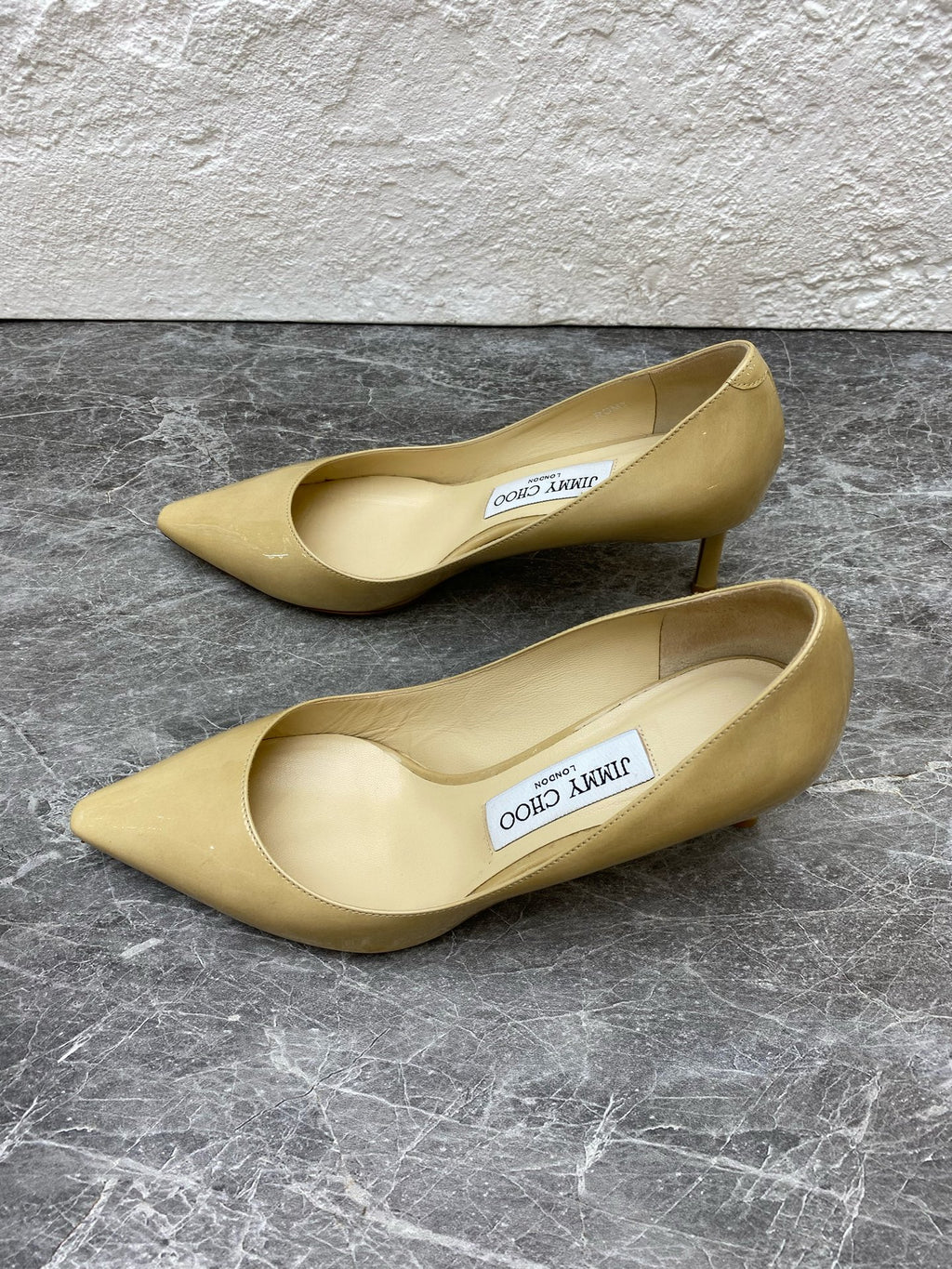 Jimmy Choo Yellow High heels