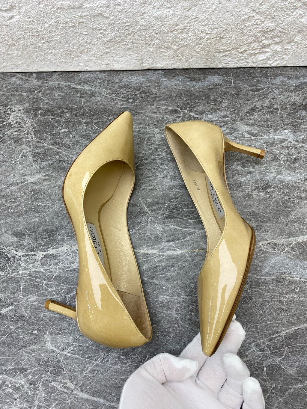 Jimmy Choo Yellow High heels