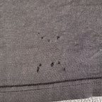 空白 Cotton Black T-shirt