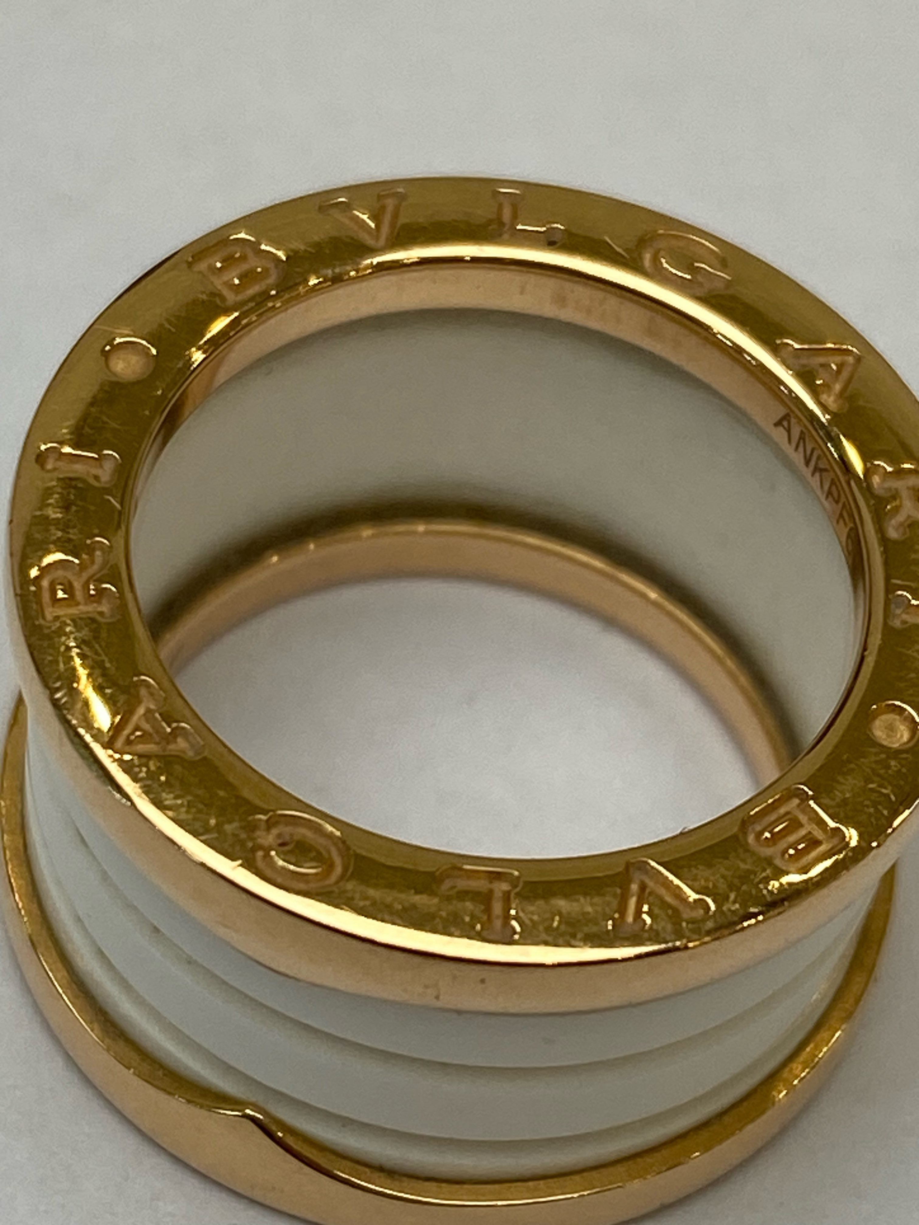 Bvlgari Rose gold Ring