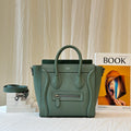 Celine Compact LUGGAGE Green Length 20 x Width 8.5 x Height 19 cm 189243DRU.29CN