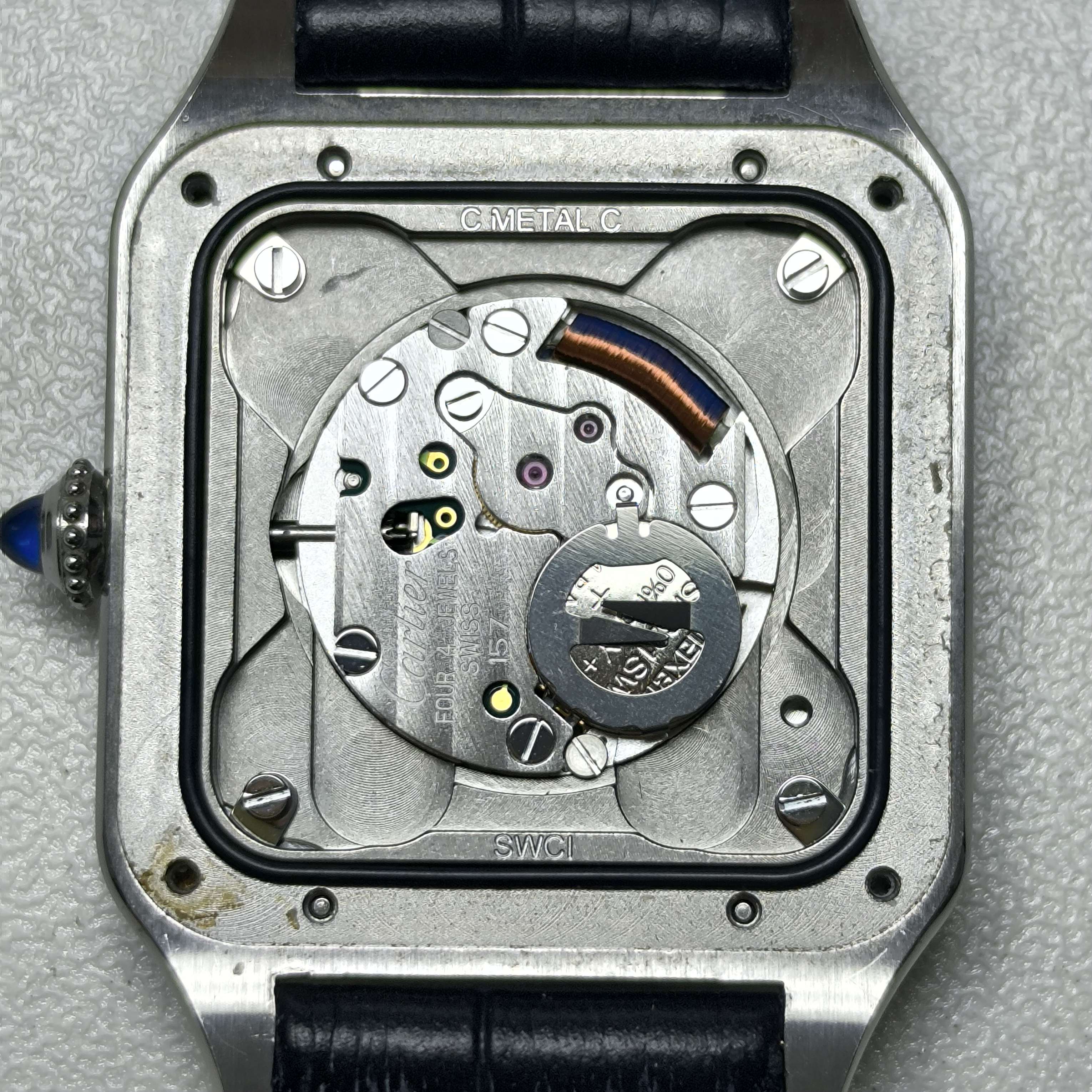 Cartier Santos-Dumont watch 38x27.5mm W2SA0012