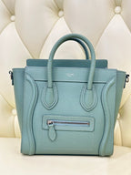Celine Compact LUGGAGE Green Length 20 x Width 8.5 x Height 19 cm 189243DRU.29CN