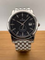 Longines Black Automatic (self-winding) watch