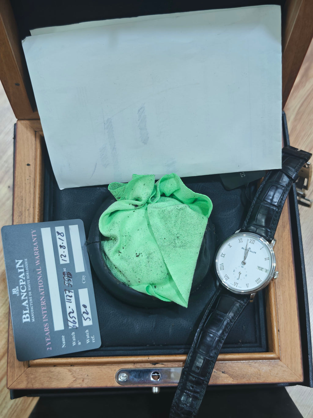 Blancpain Villeret 40.5 mm 6652 1127 55B