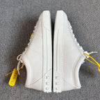 空白 Leather White Skate shoes
