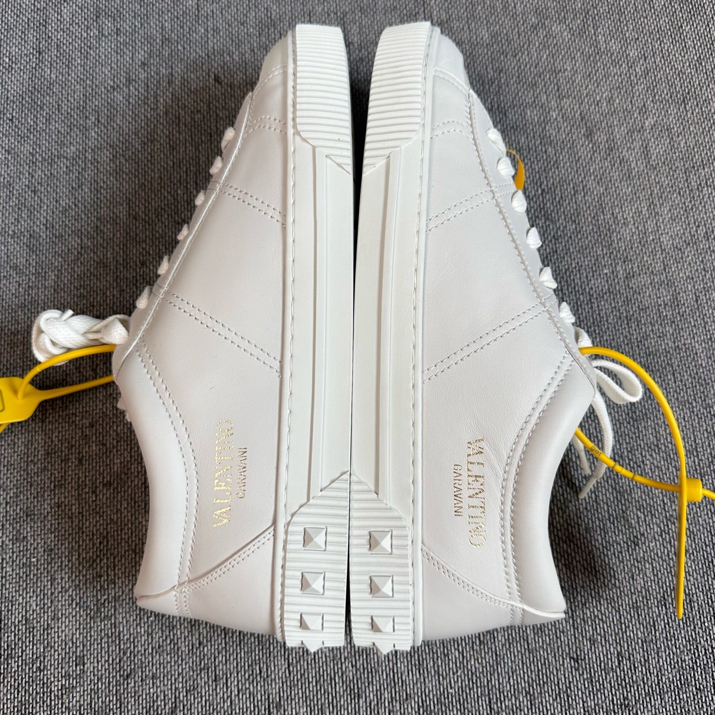 空白 Leather White Skate shoes