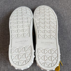 空白 Leather White Skate shoes