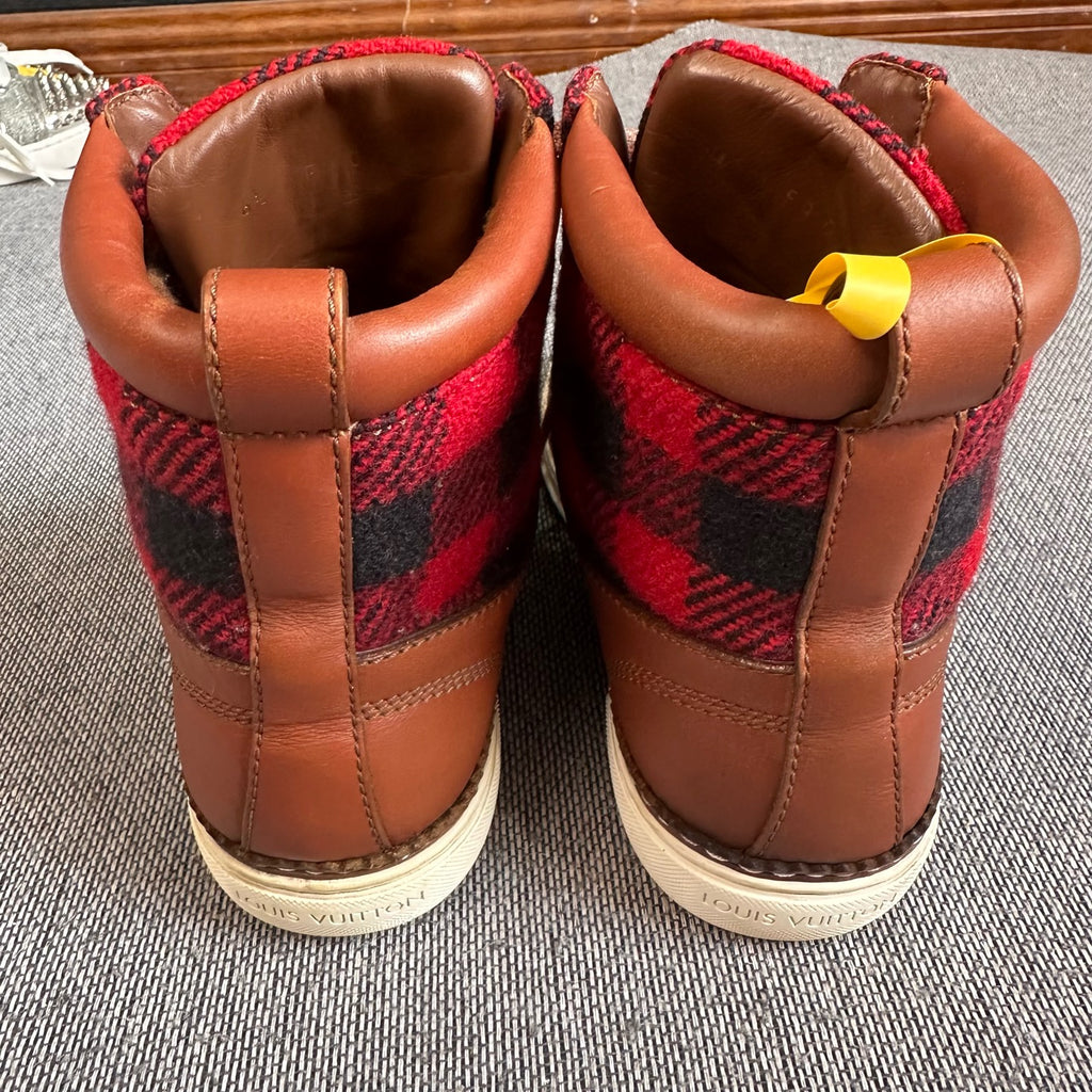 空白 Leather Ankle boots