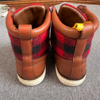 空白 Leather Ankle boots