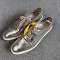 Prada Leather Gray Skate shoes