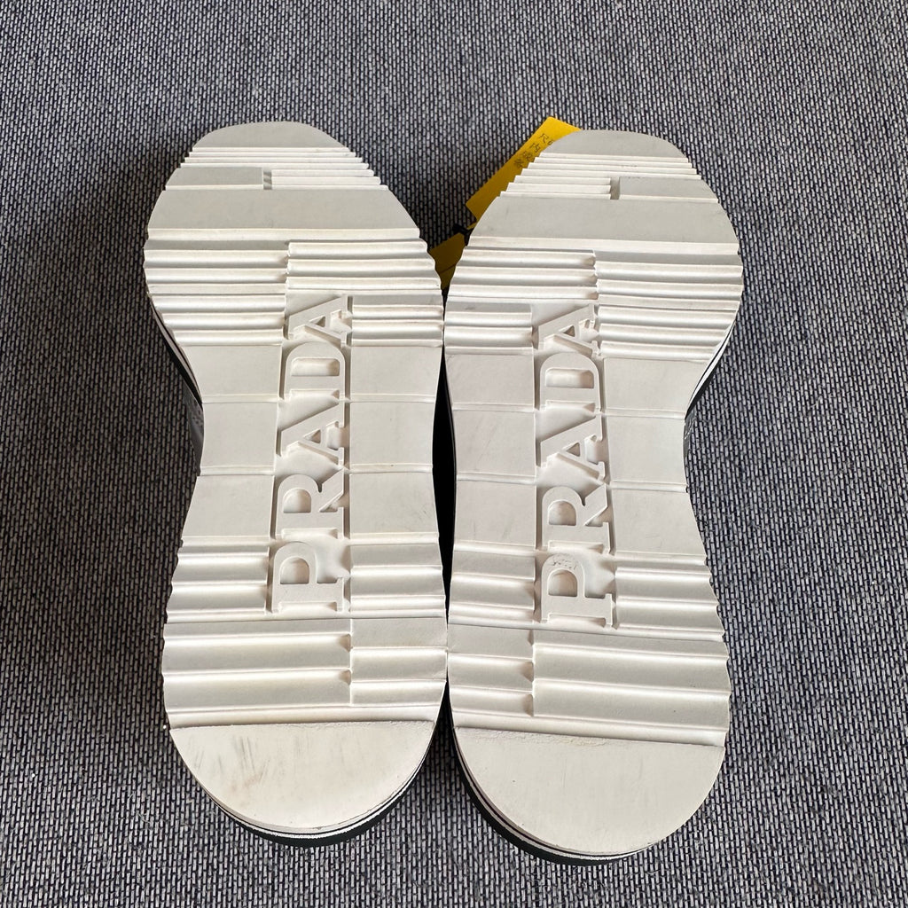 Prada Leather Gray Skate shoes