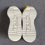 Prada Leather Gray Skate shoes