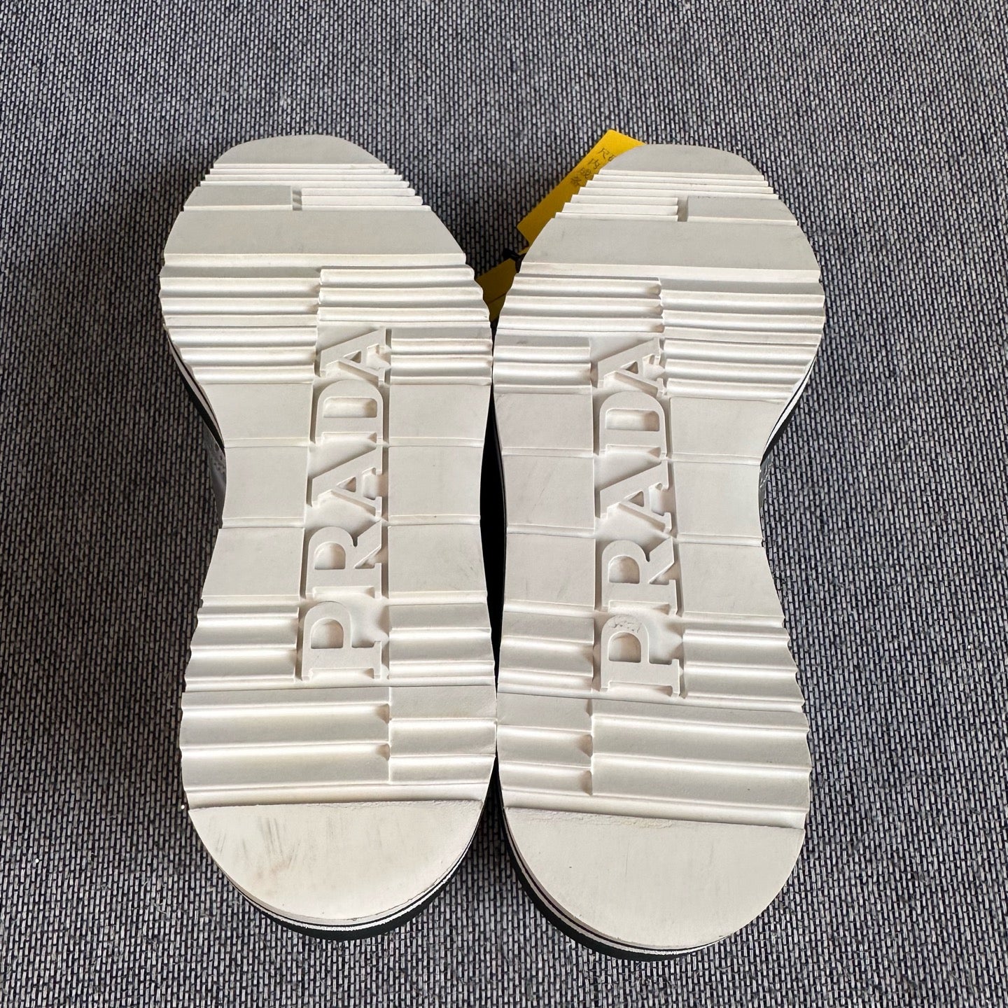 Prada Leather Gray Skate shoes