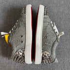 空白 Silver Skate shoes