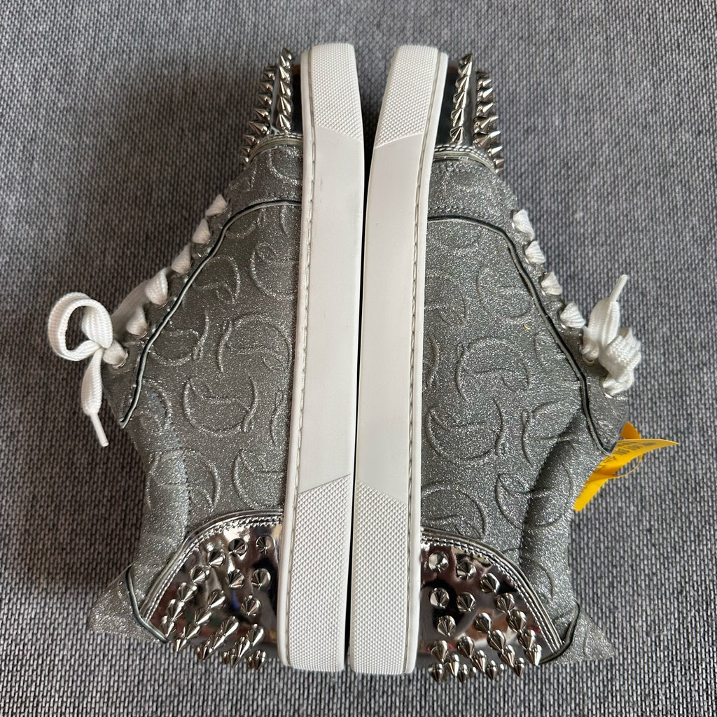 空白 Silver Skate shoes