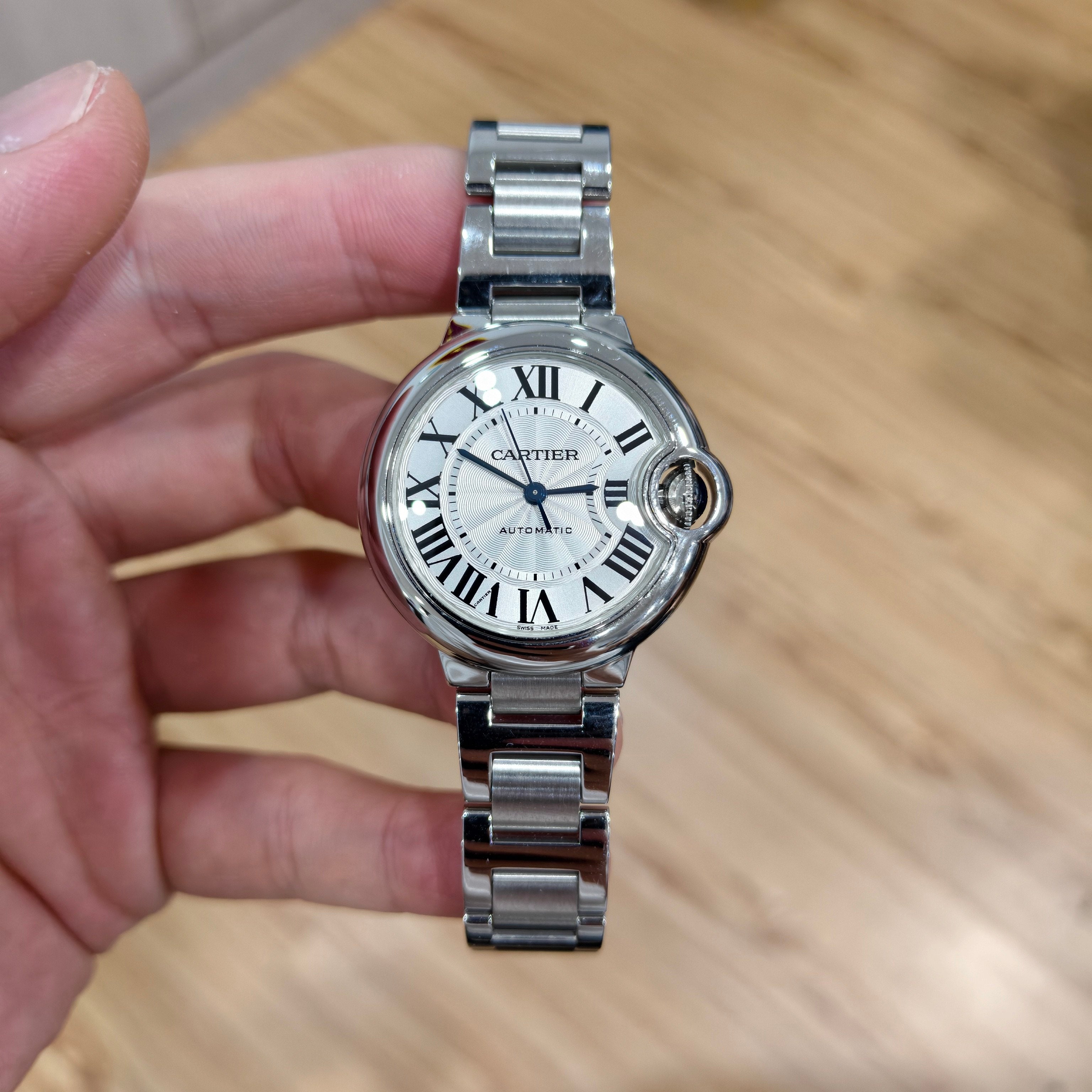 Cartier Blue balloon Automatic (self-winding) watch 33 millimeters W6920071