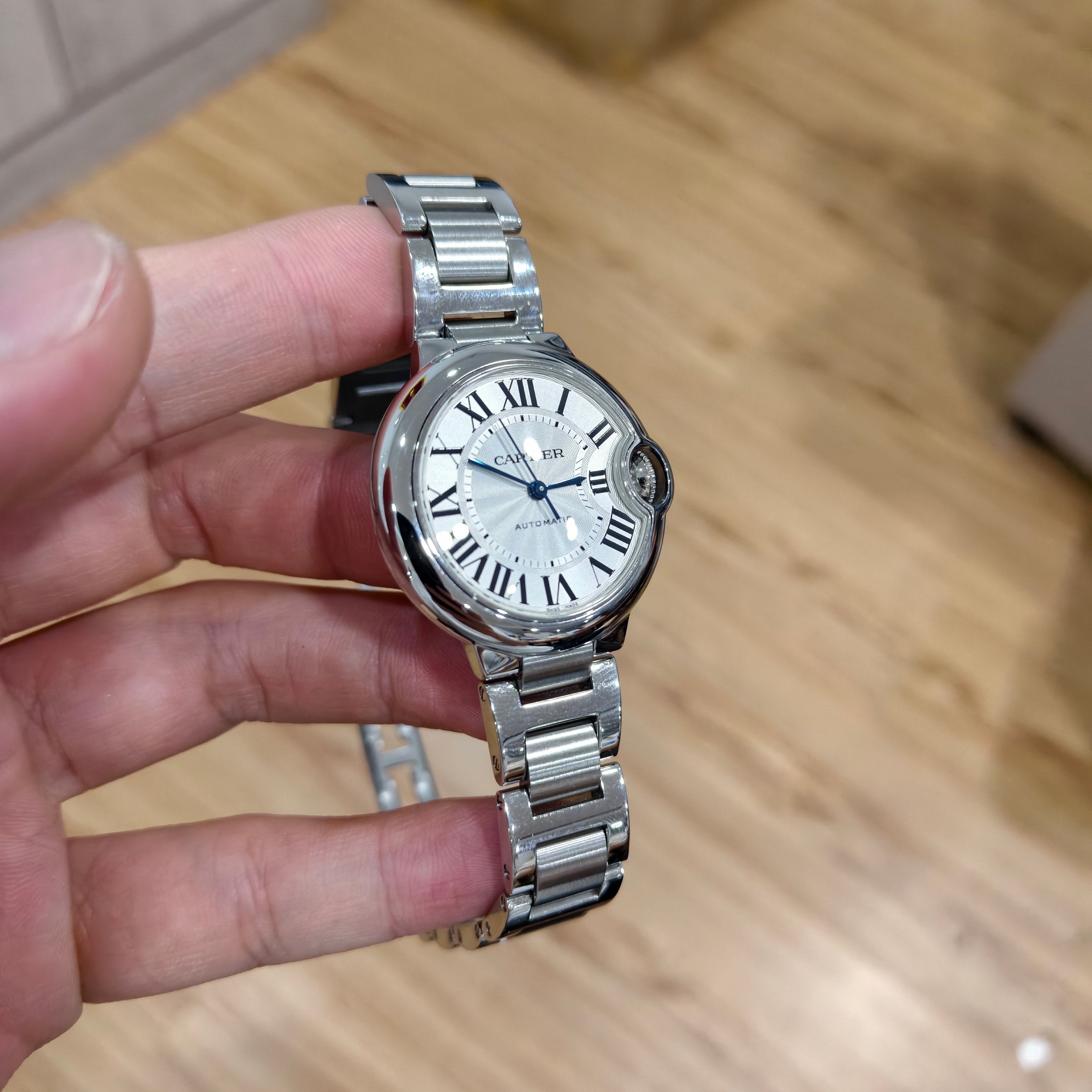 Cartier Blue balloon Automatic (self-winding) watch 33 millimeters W6920071