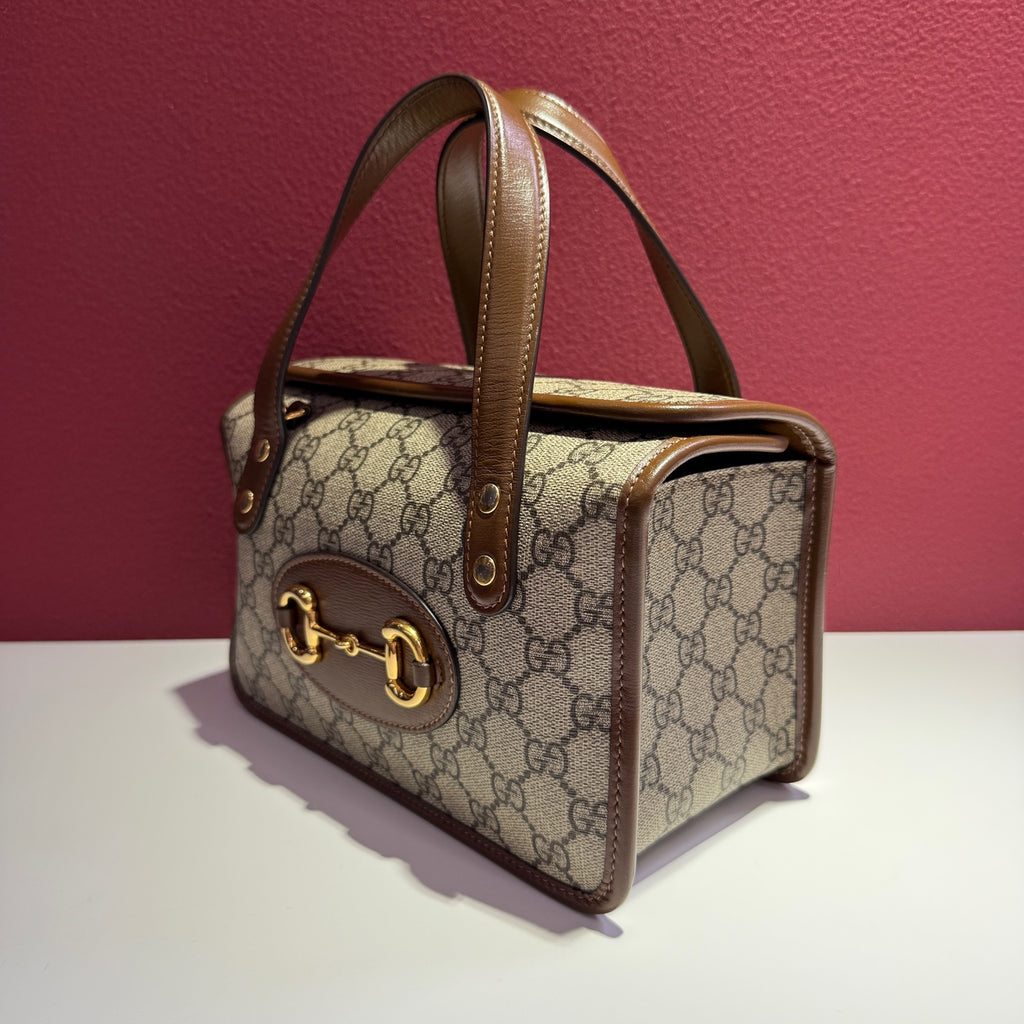 Gucci Gucci Horsebit 1955 Collection Canvas Crossbody 645453-92TCG-8563