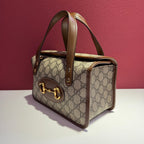Gucci Gucci Horsebit 1955 Collection Canvas Crossbody 645453-92TCG-8563
