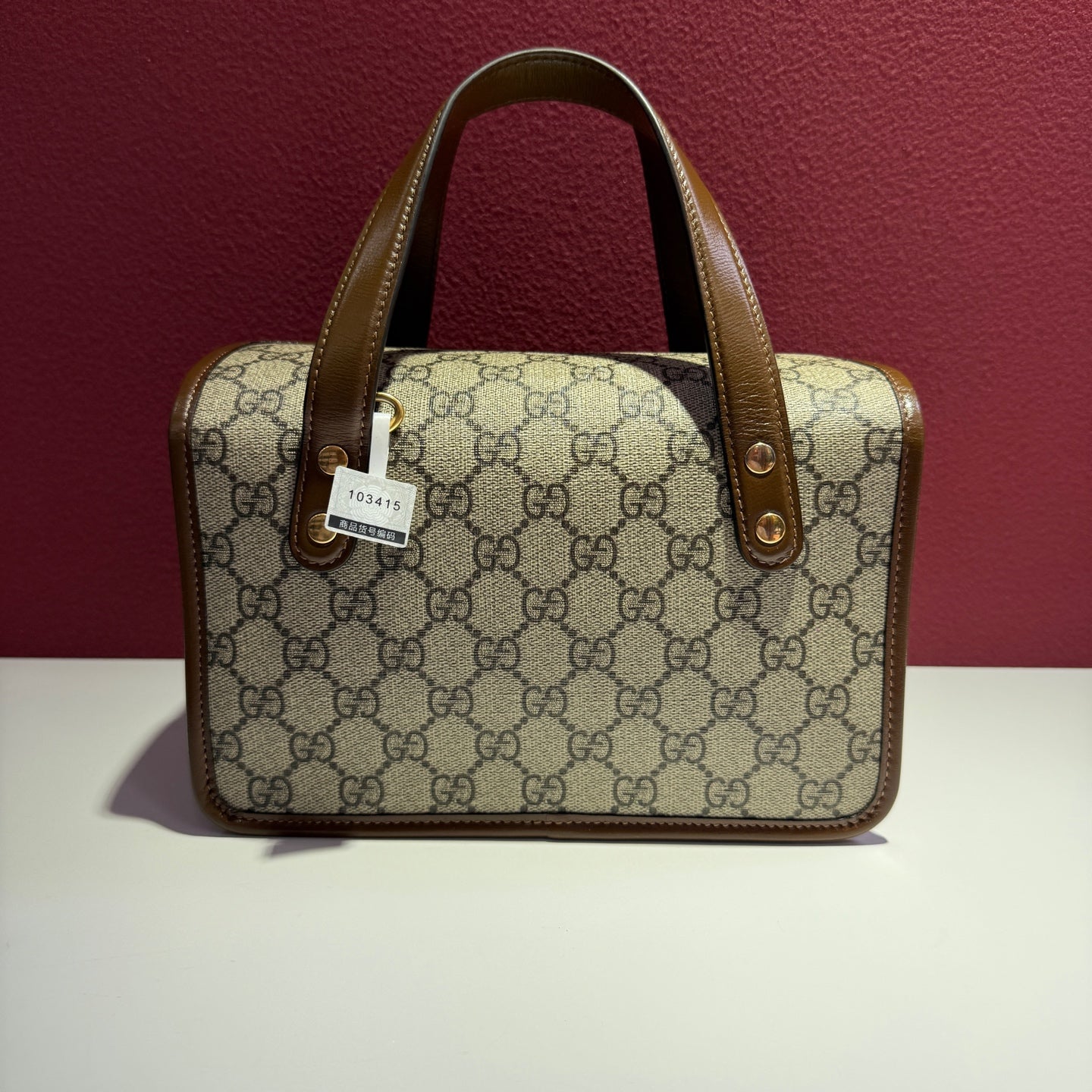 Gucci Gucci Horsebit 1955 Collection Canvas Crossbody 645453-92TCG-8563