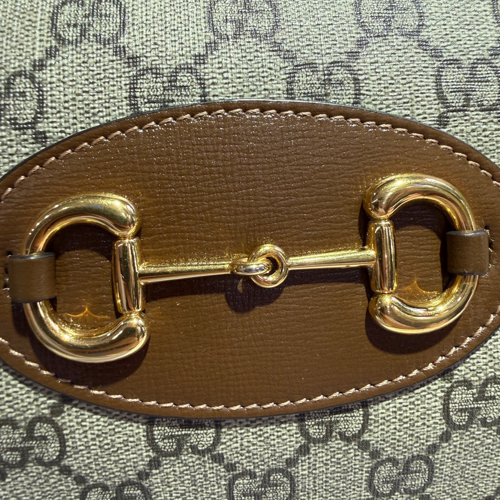 Gucci Gucci Horsebit 1955 Collection Canvas Crossbody 645453-92TCG-8563