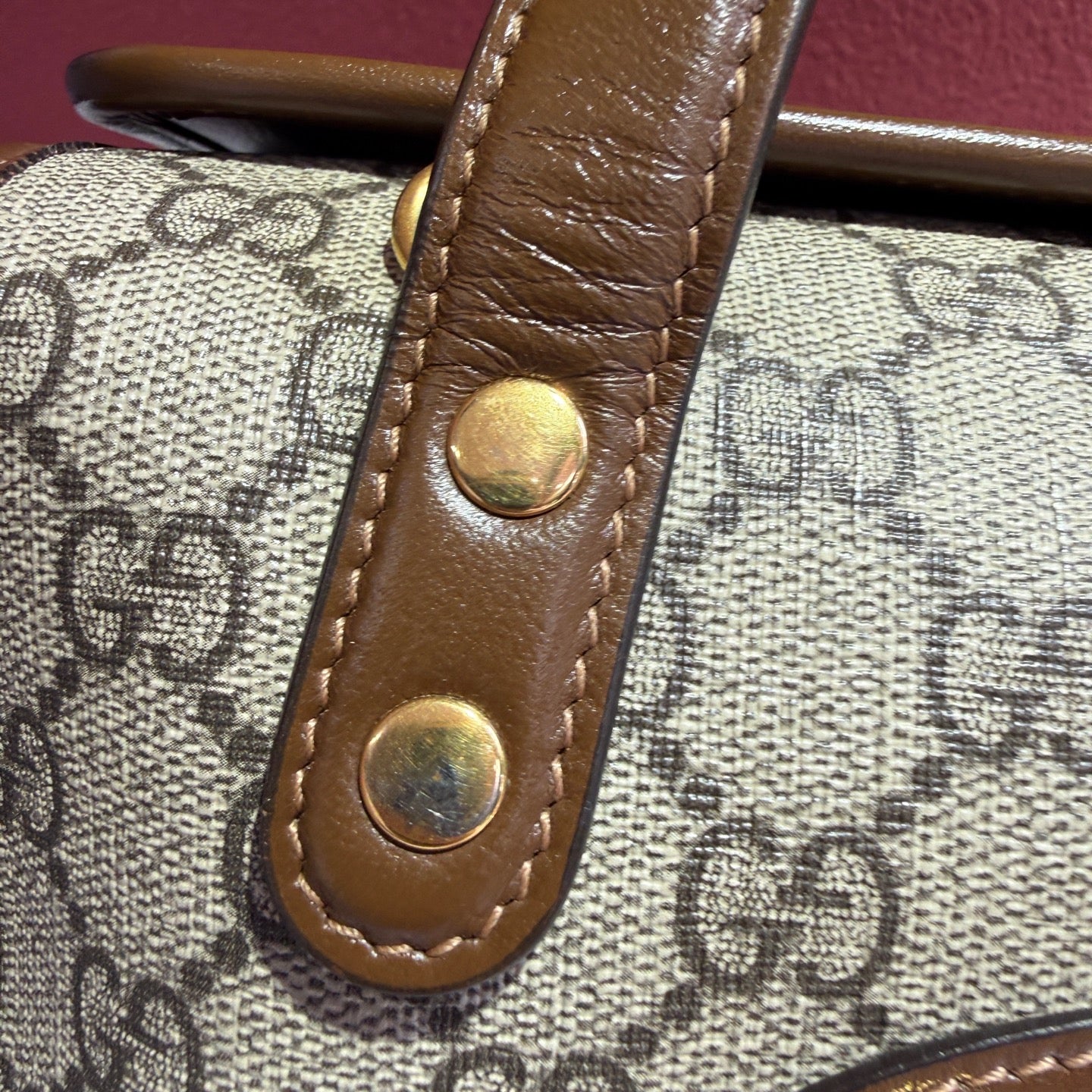 Gucci Gucci Horsebit 1955 Collection Canvas Crossbody 645453-92TCG-8563