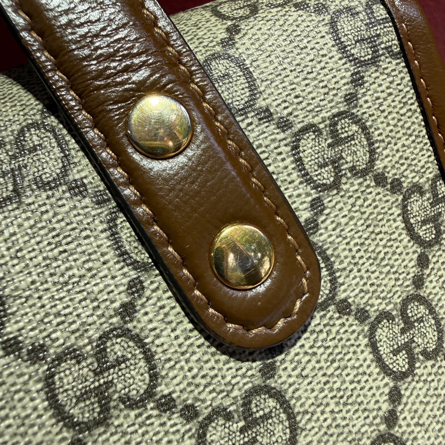 Gucci Gucci Horsebit 1955 Collection Canvas Crossbody 645453-92TCG-8563