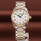 Longines White Automatic (self-winding) watch