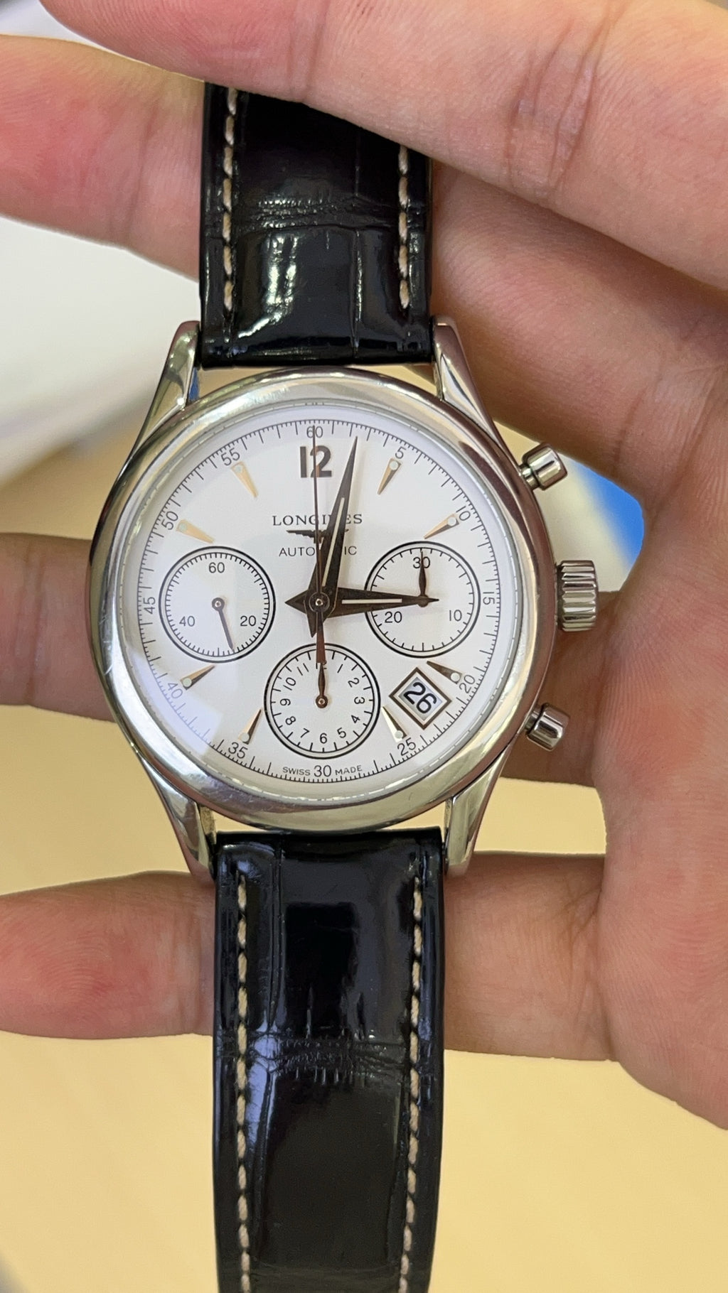 Longines Classic Reissue Automatic (self-winding) watch 39 millimeters L2.742.4.76.2