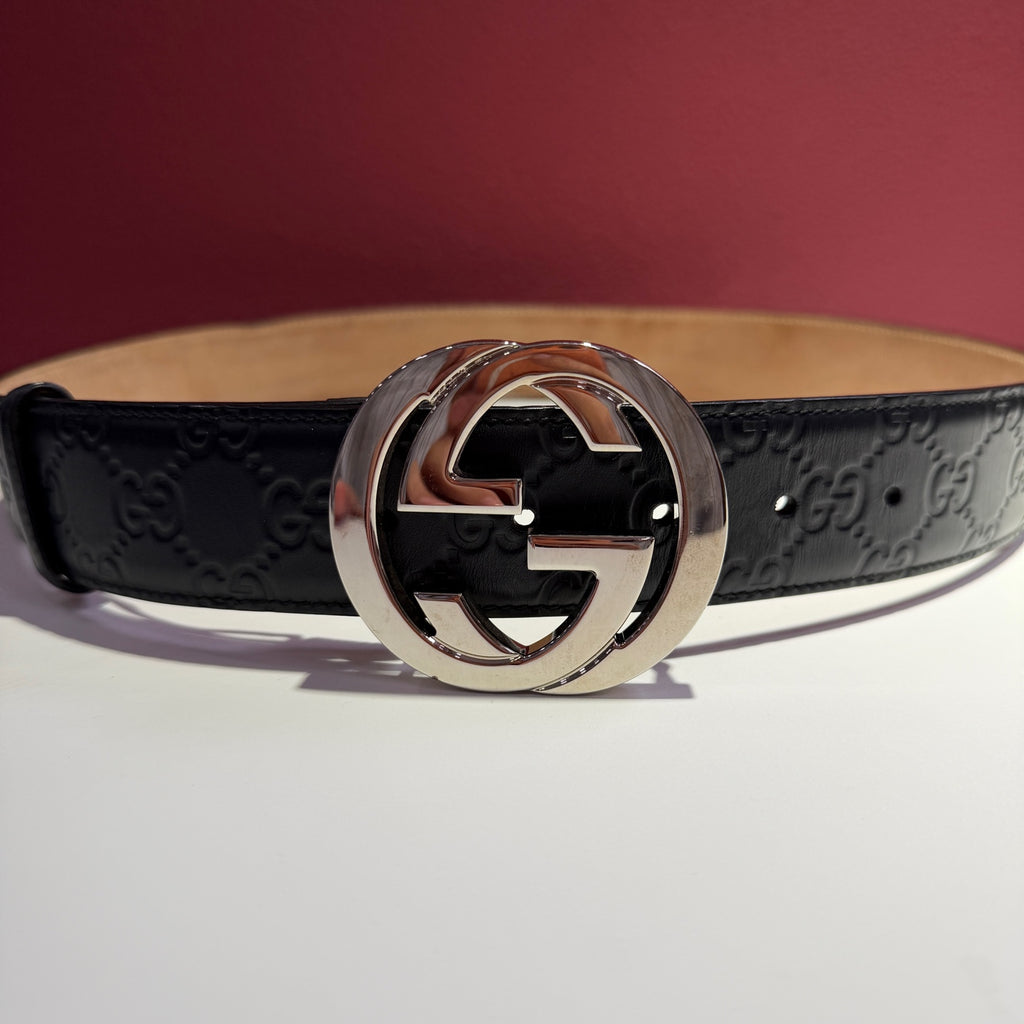 Gucci Black Belt