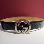 Gucci Black Belt