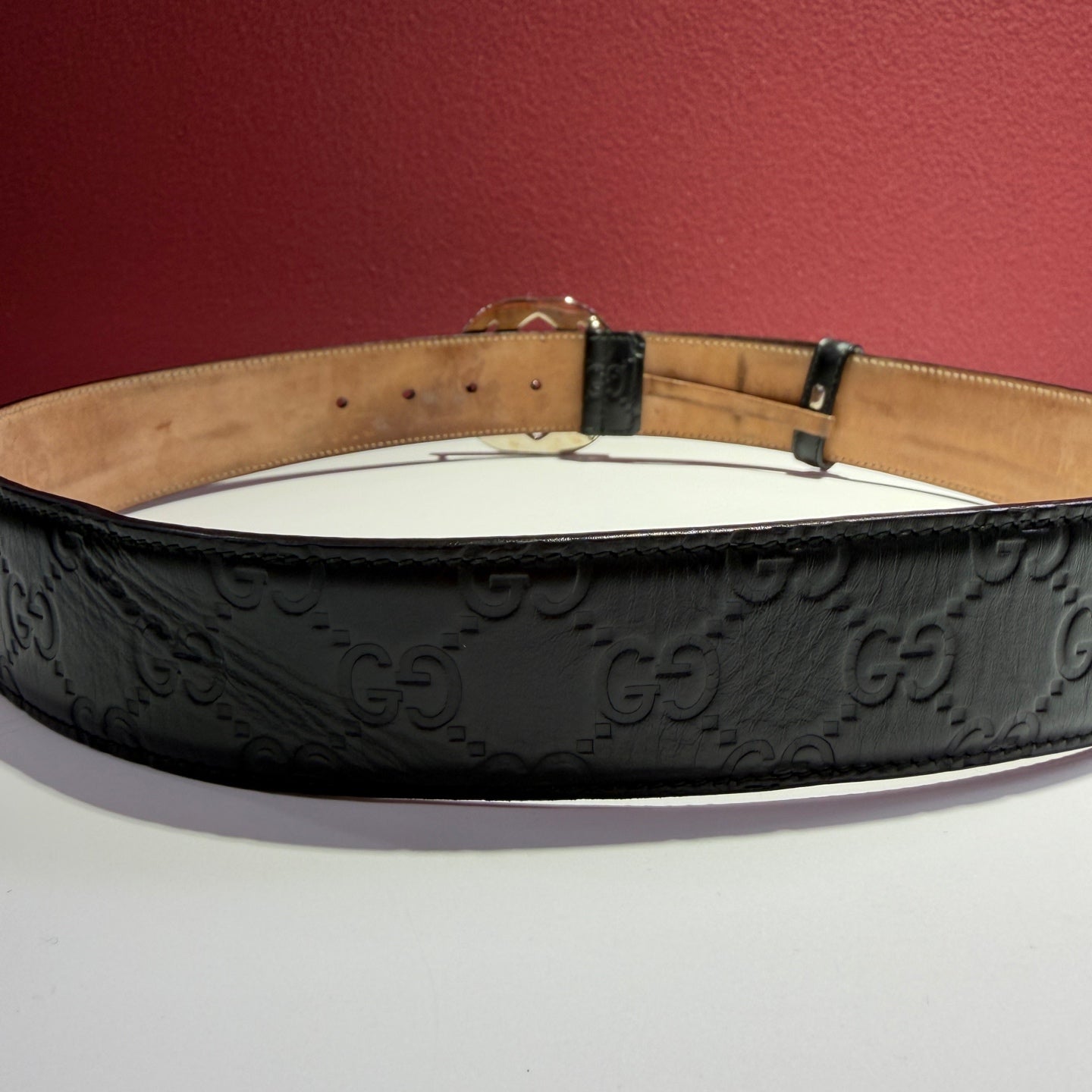 Gucci Black Belt