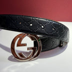 Gucci Black Belt