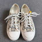 Dior Cotton Gray Platform shoes