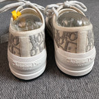 Dior Cotton Gray Platform shoes